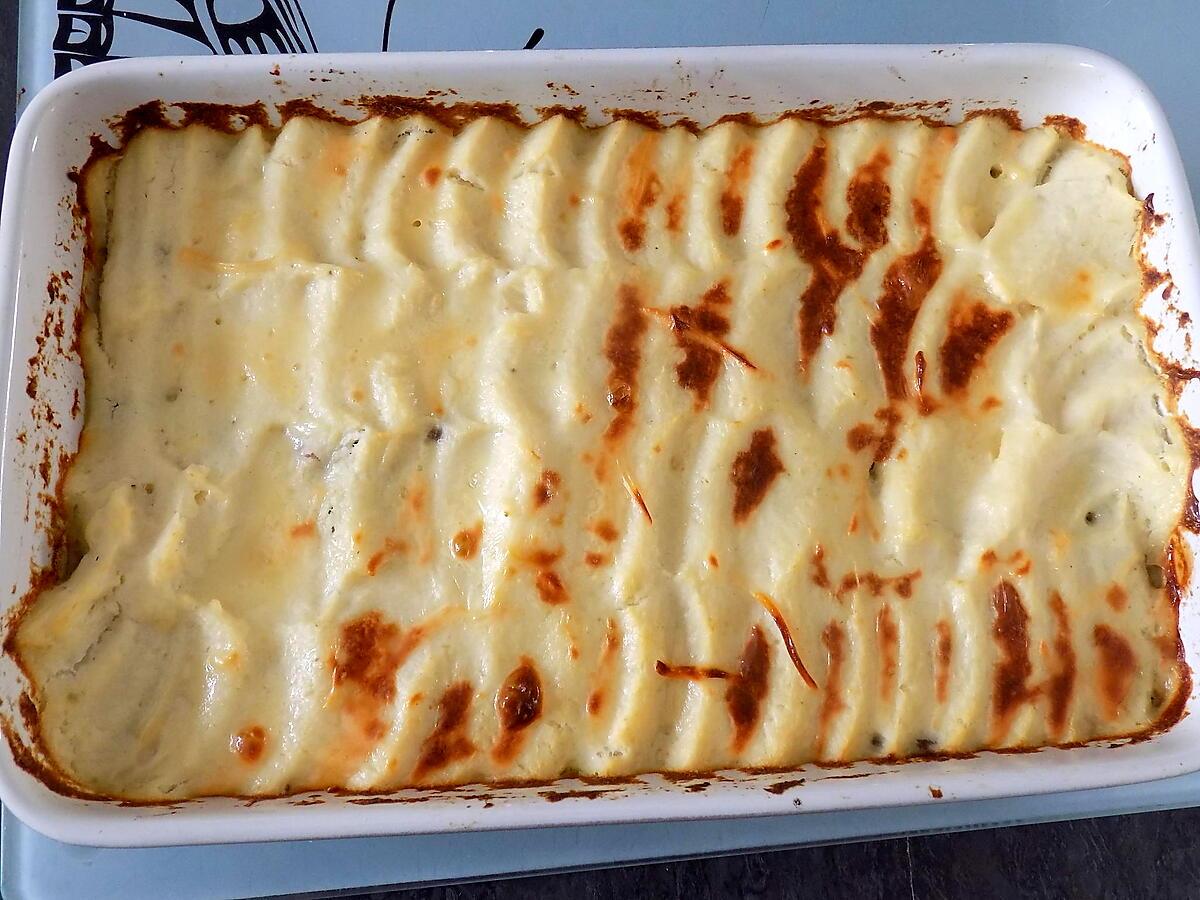 recette Hachi parmentier au chou-fleur (compatible dukan)