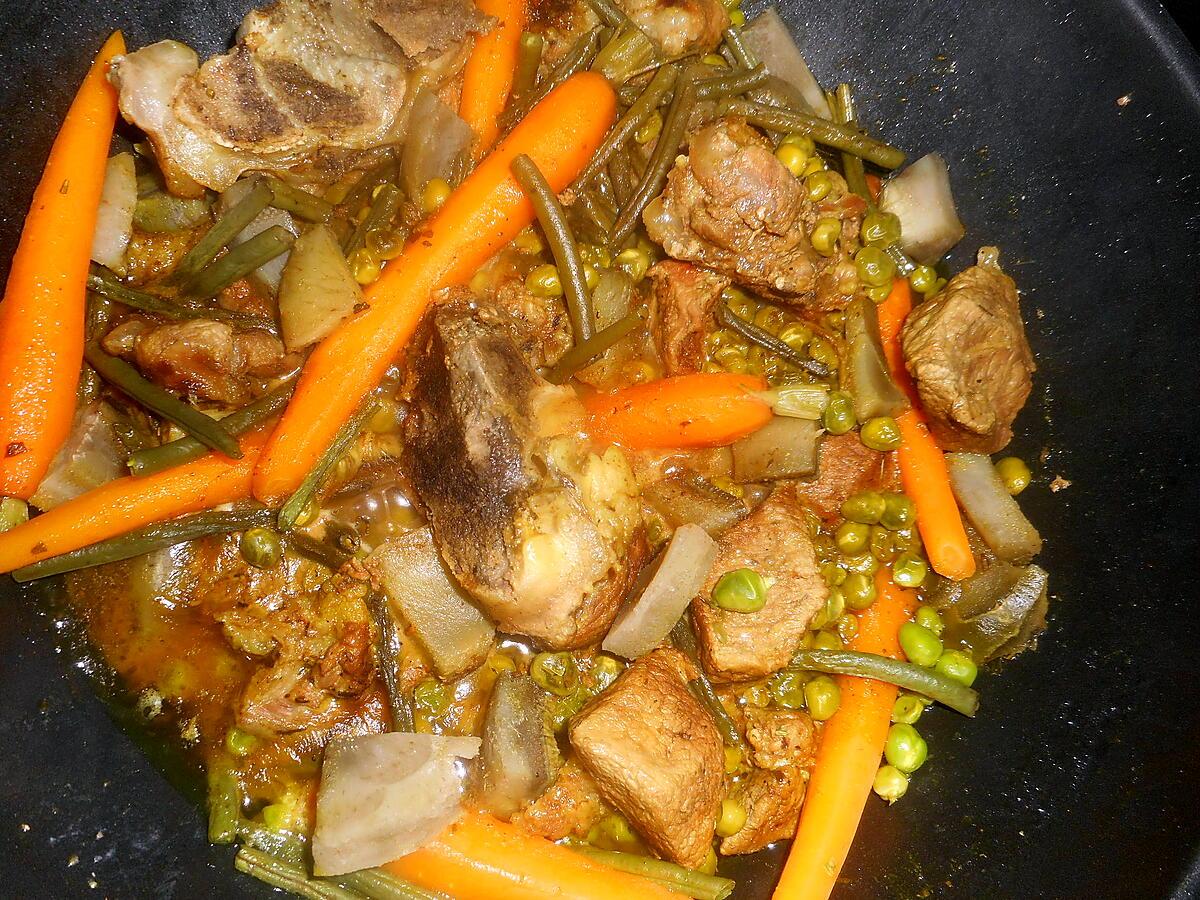 recette Sauté de veau printanier