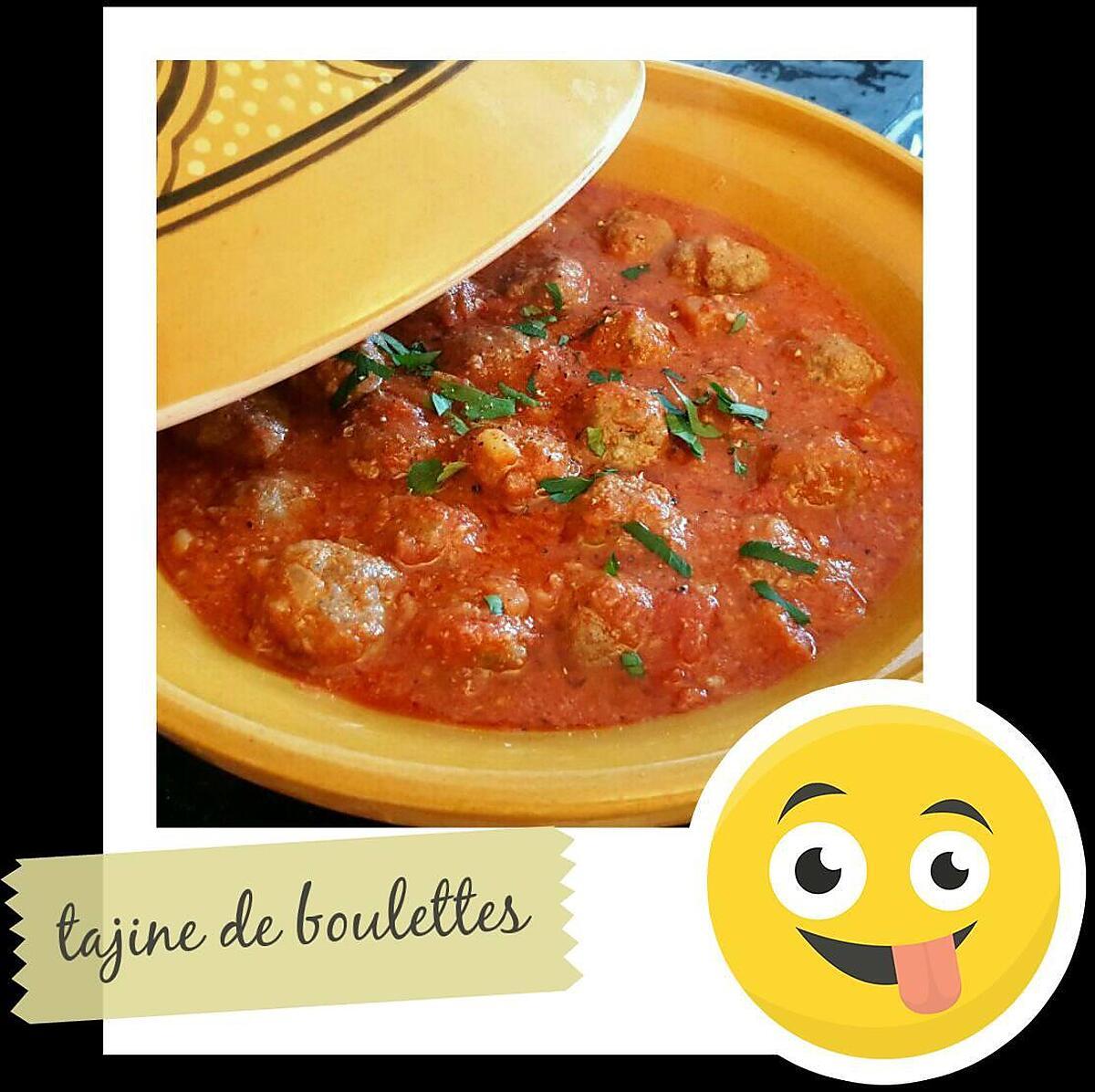 recette Tajine de boulettes