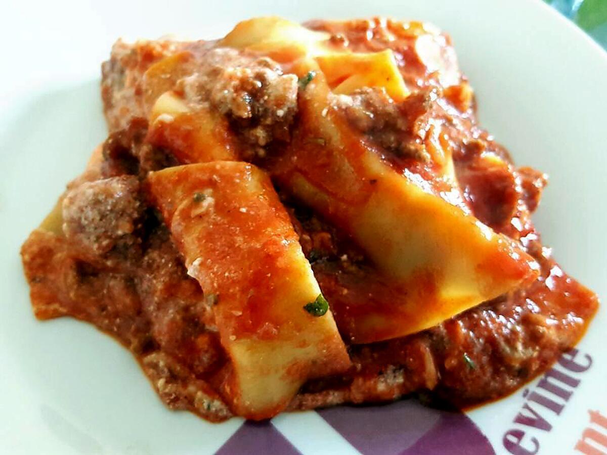 recette Lasagnes à la poêle