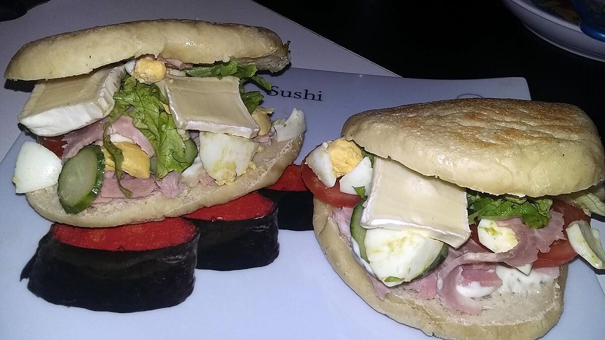 recette Sandwichs avec pain Matlouh