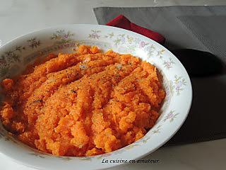 recette Écrasé de carottes et navets