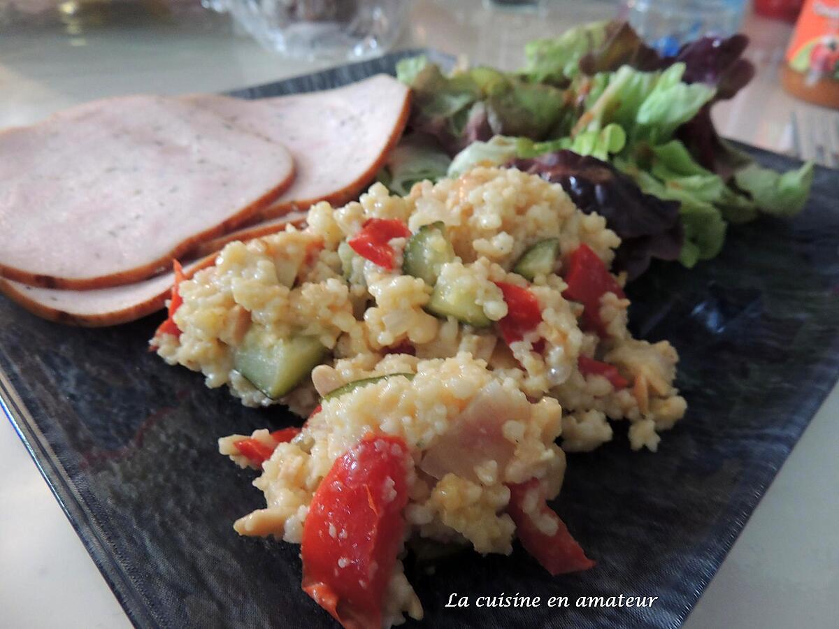 recette Céréales goumandes façon risotto