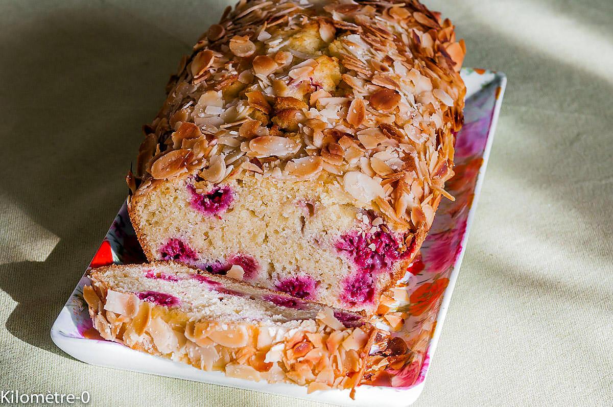 recette Gâteau du matin framboises amandes