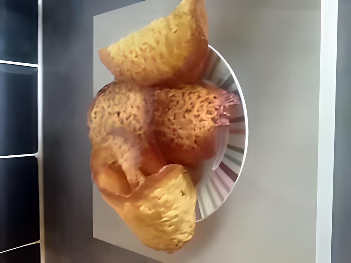 recette Tuiles à l'orange