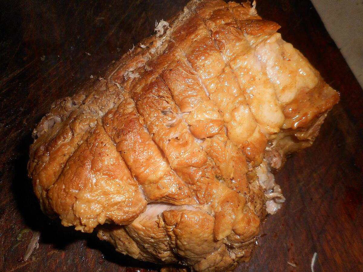 recette Roti de porc au rhum et a l orange
