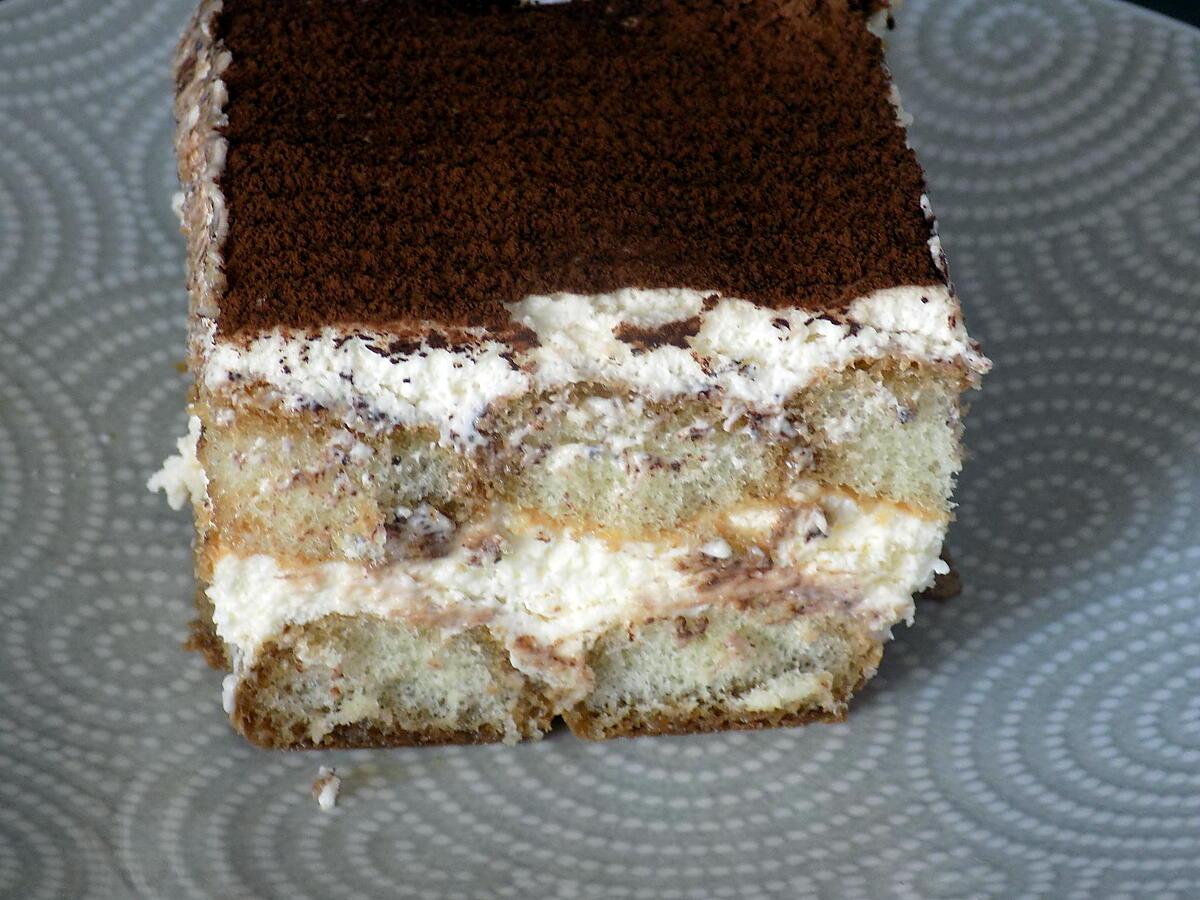 recette Tiramisu