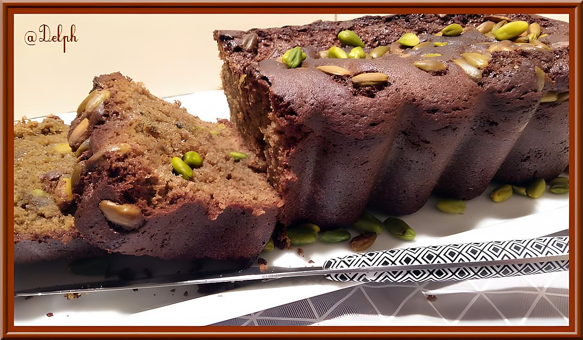 recette Cake chocolat-pistache