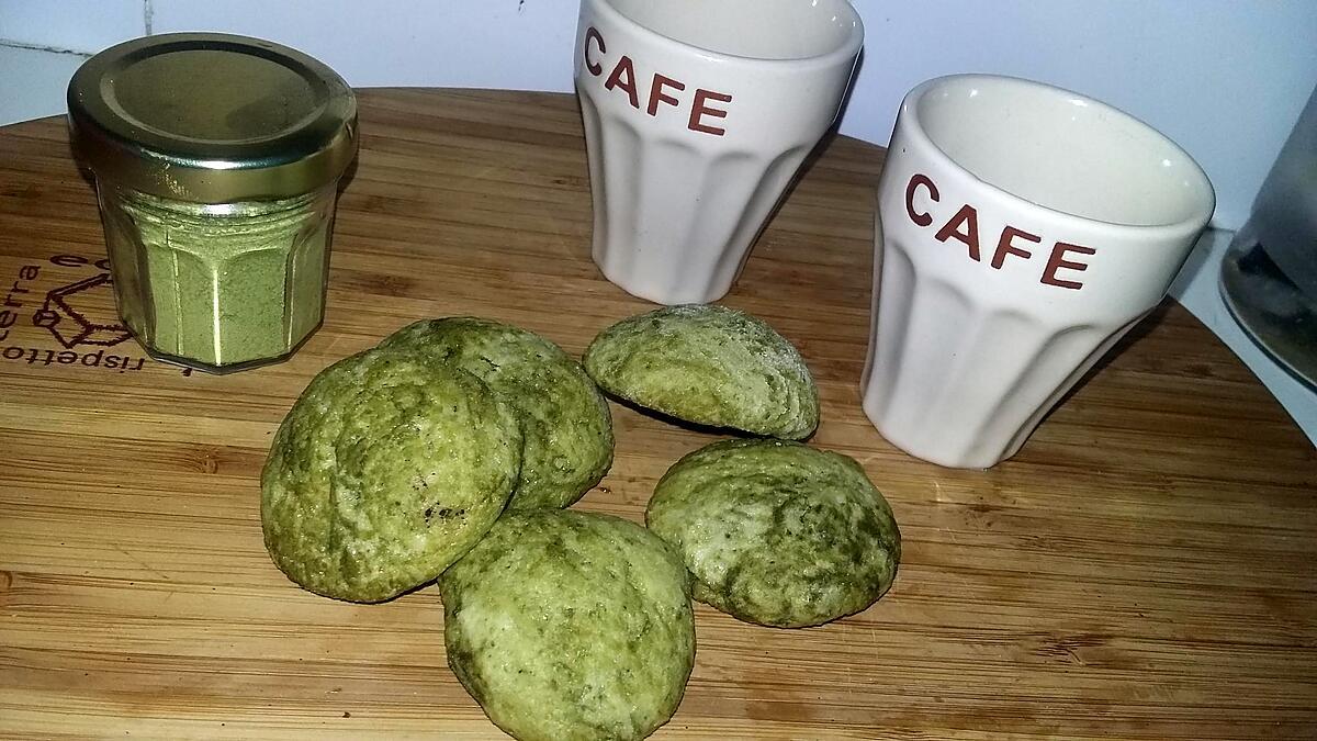 recette Cookies au thé matcha