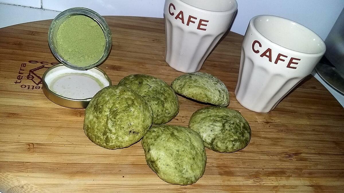 recette Cookies au thé matcha