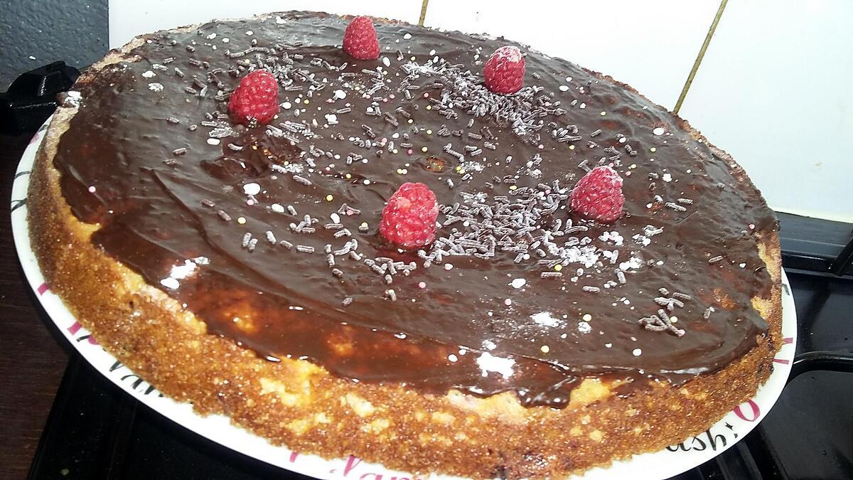 recette Gateau a la framboise de Mamie