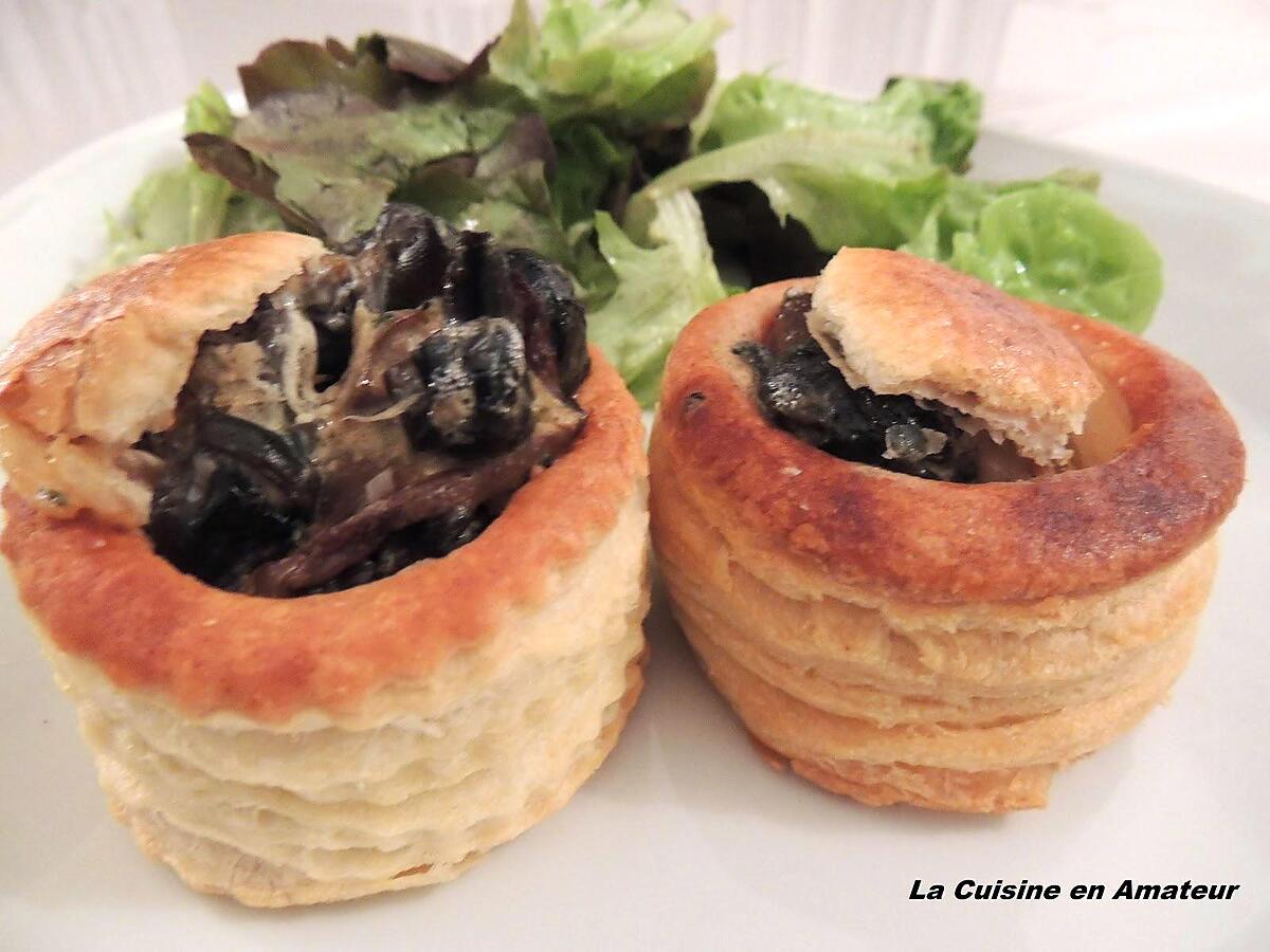 recette Escargots en bouchée