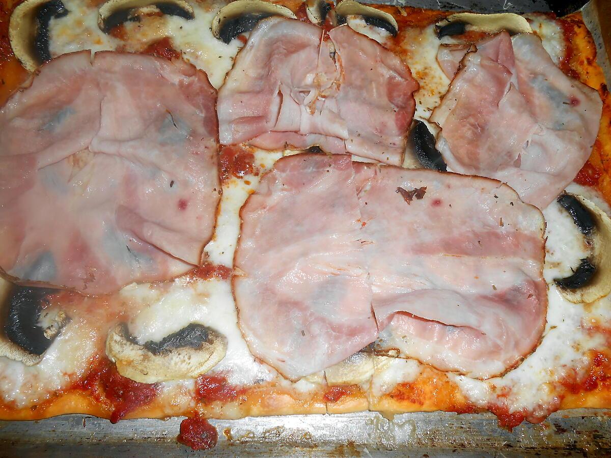 recette PIZZA REINE (REGINA)