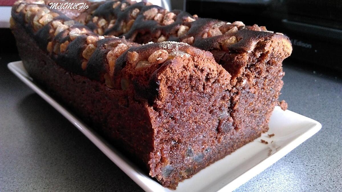 recette Cake chocolat au cédrat confit