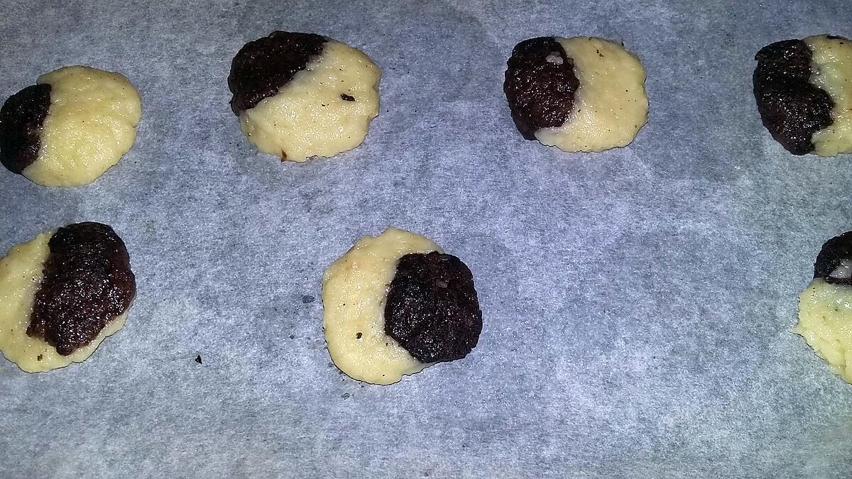 recette Cookies marbrés