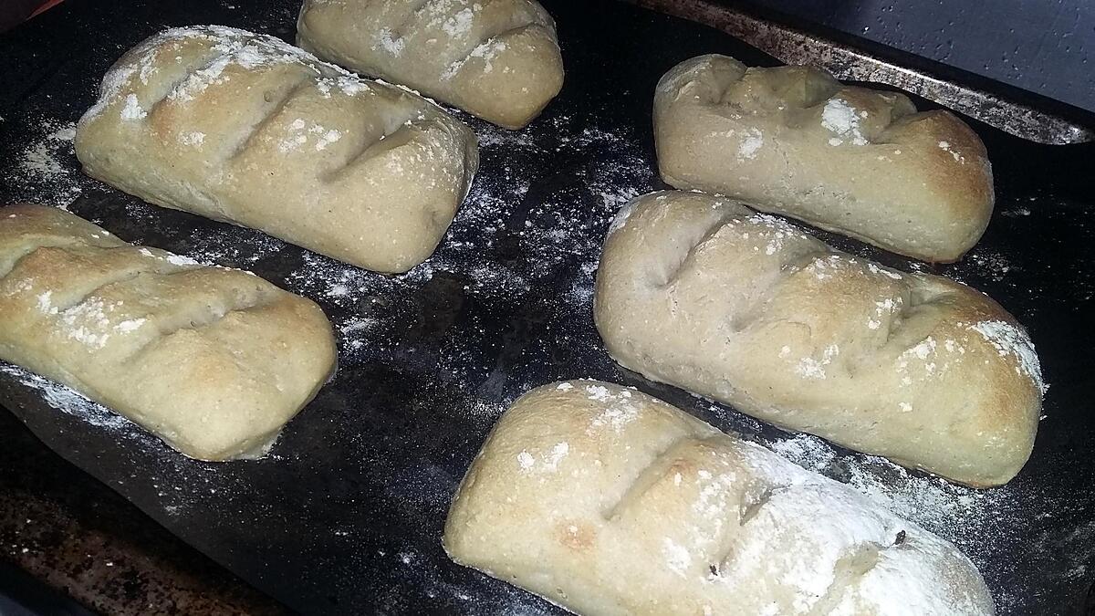 recette Petits pains Ciabatta au thermomix