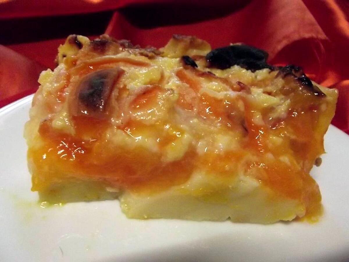 recette Clafoutis aux abricots.