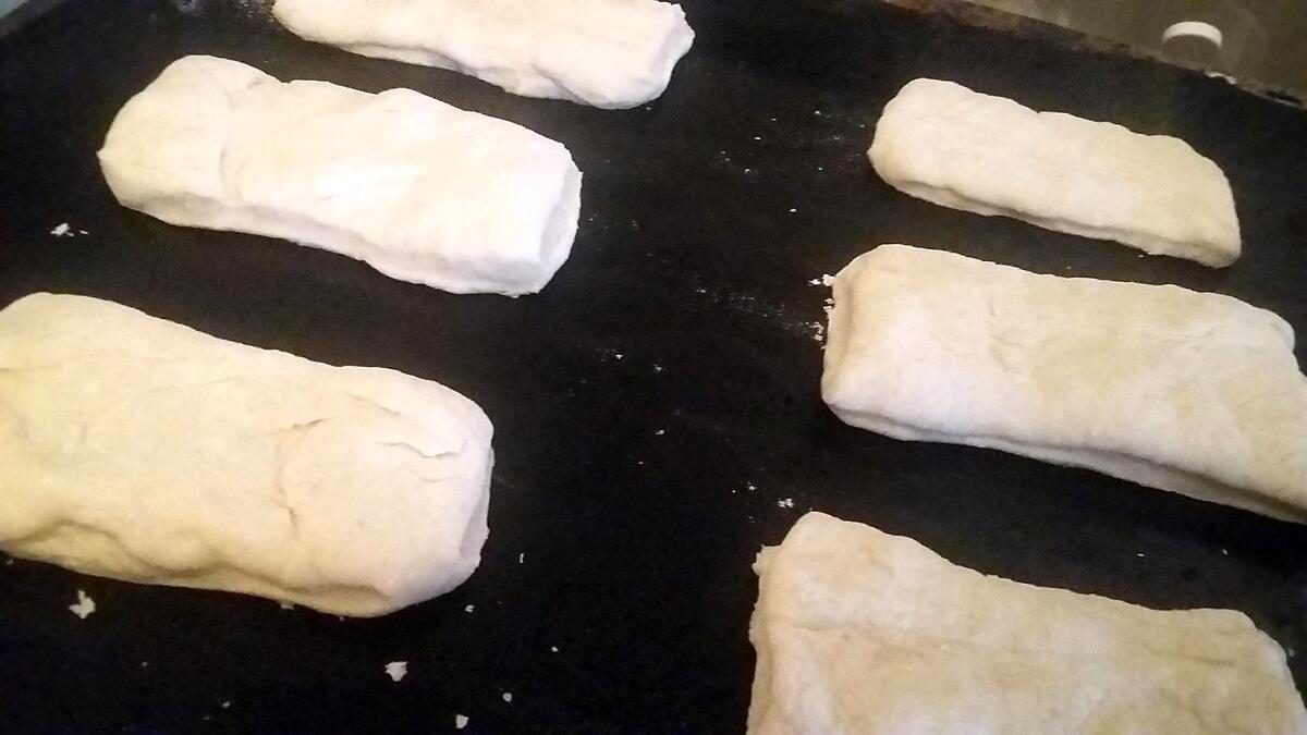 recette Petits pains Ciabatta au thermomix