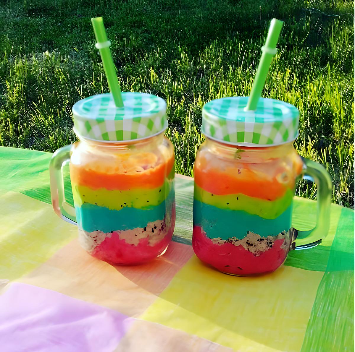 recette Smoothie Rainbow