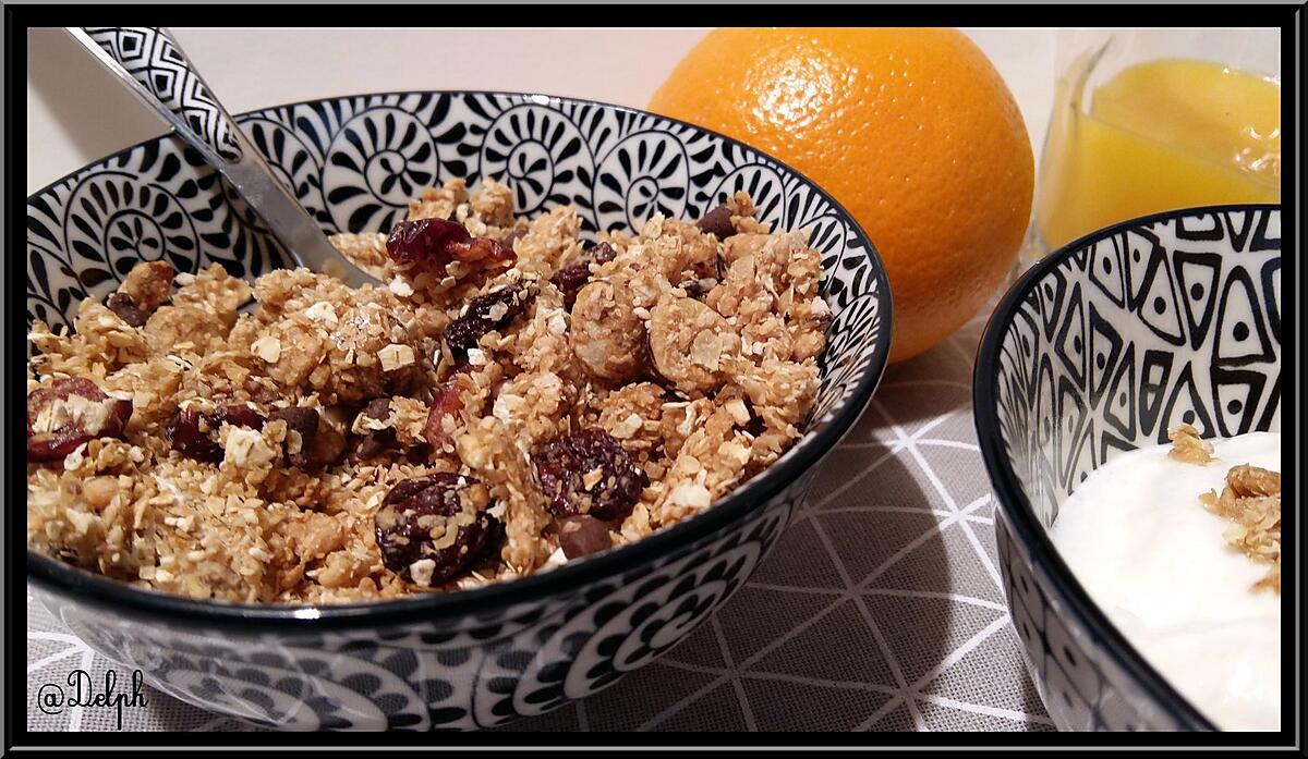 recette Granola à la Noix de Coco