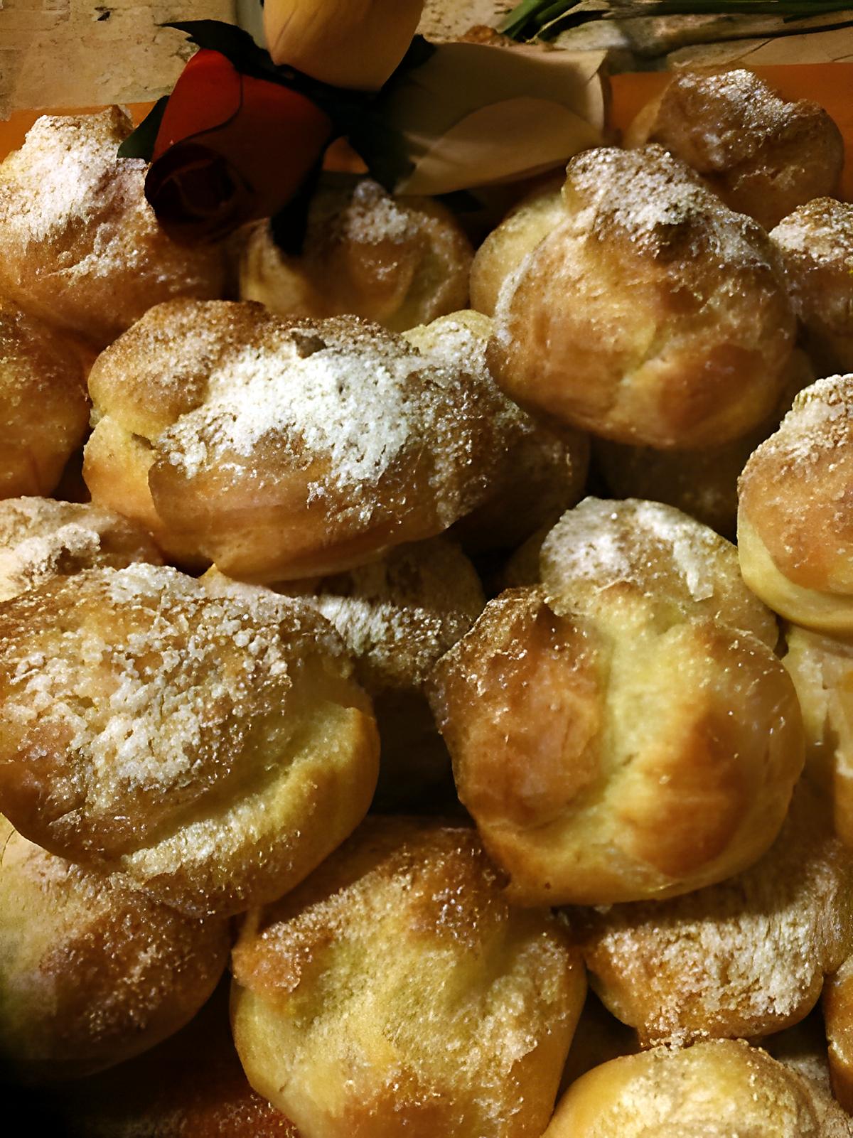 recette CHOUQUETTES  A  MOI