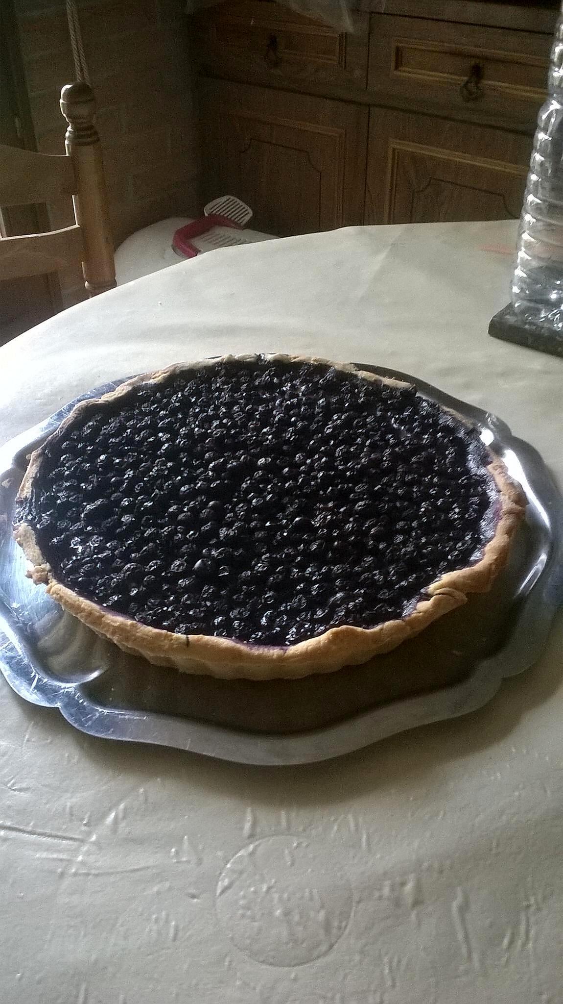 recette tarte aux myrtilles