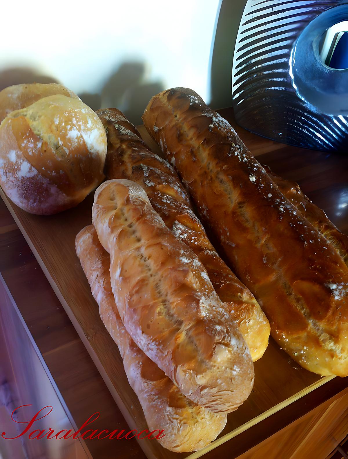 recette Baguettes (maison)