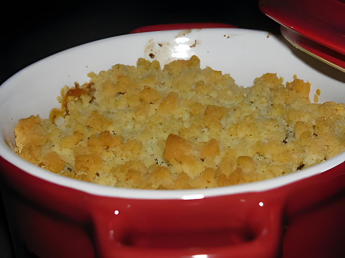 recette Crumble de légumes aux épices