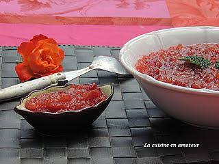 recette Compote cerises et pommes