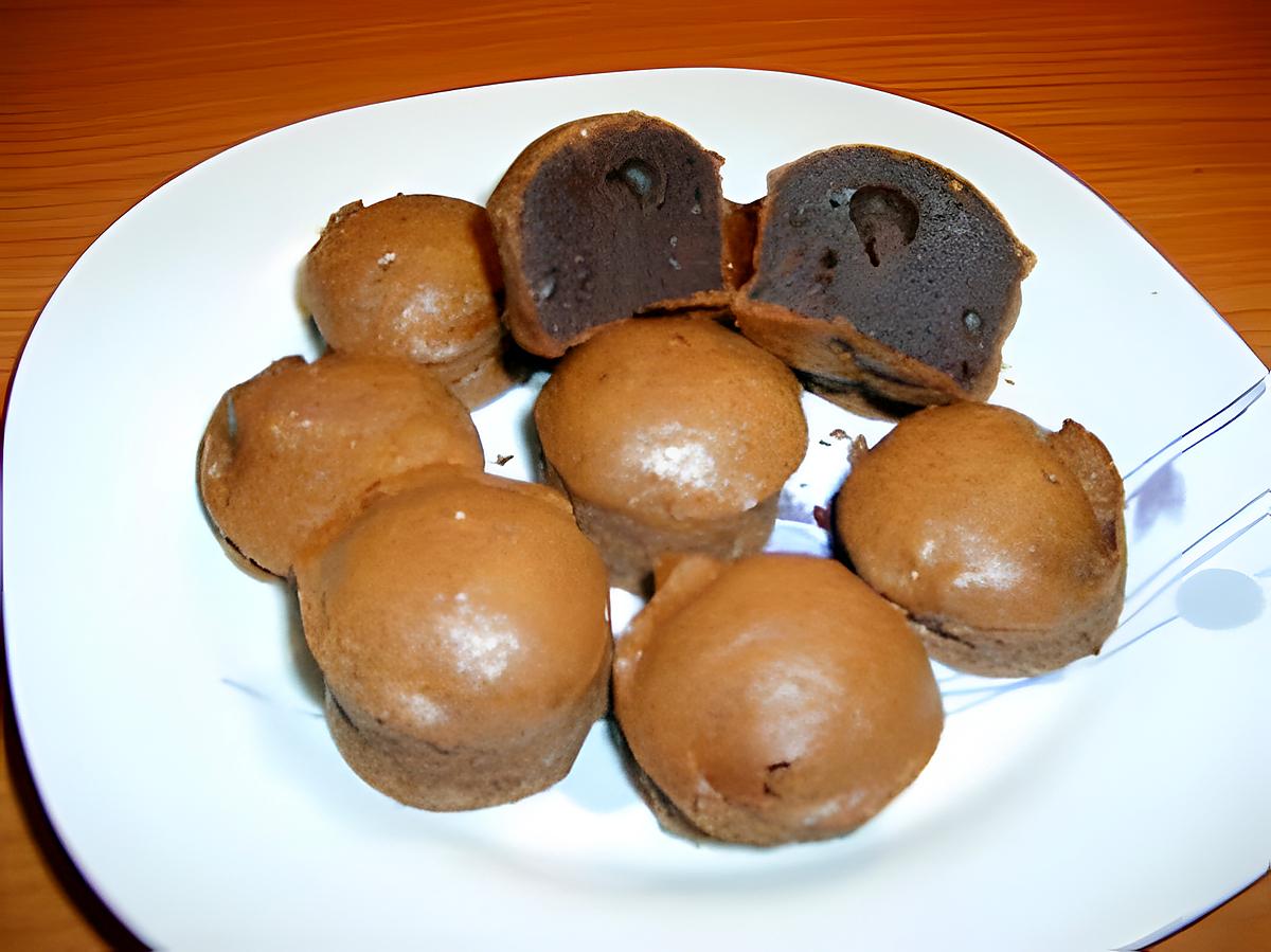 recette Bouchons au chocolat (avec un reste de ganache)