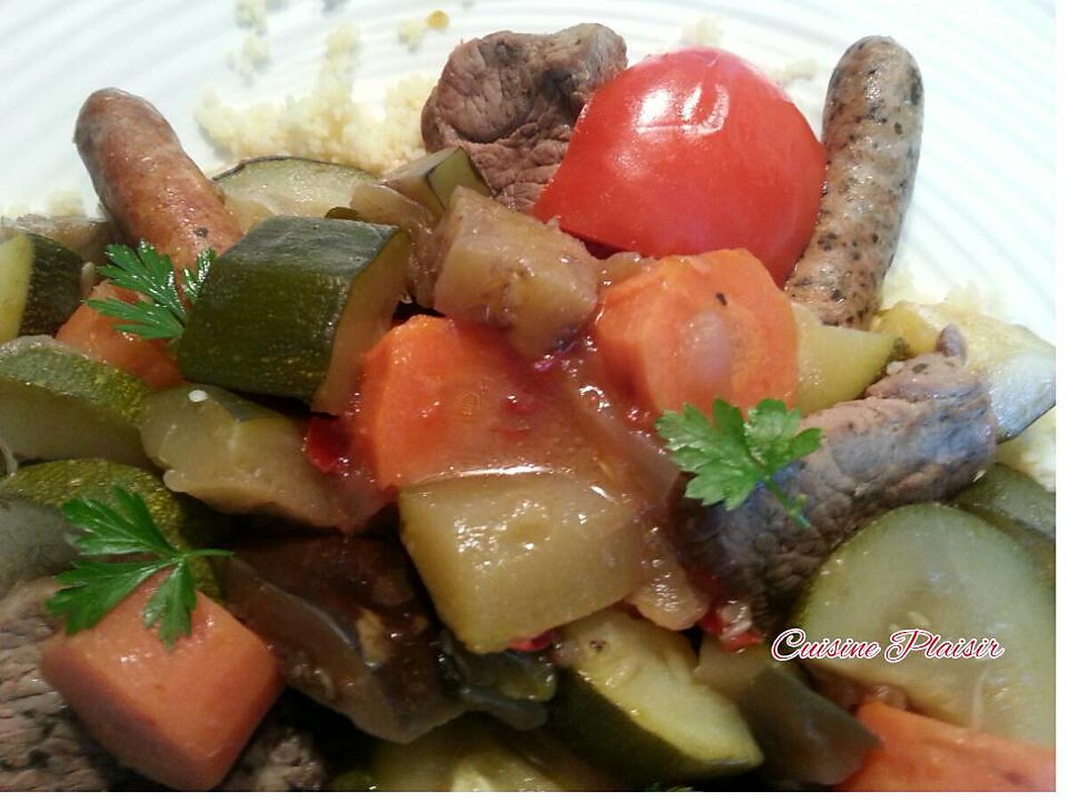 recette Couscous tout agneau