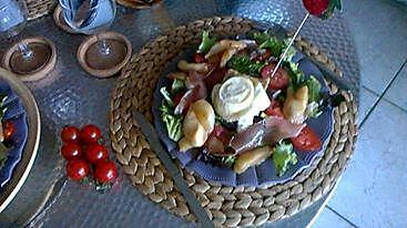 recette Salade au chèvre chaud et miel