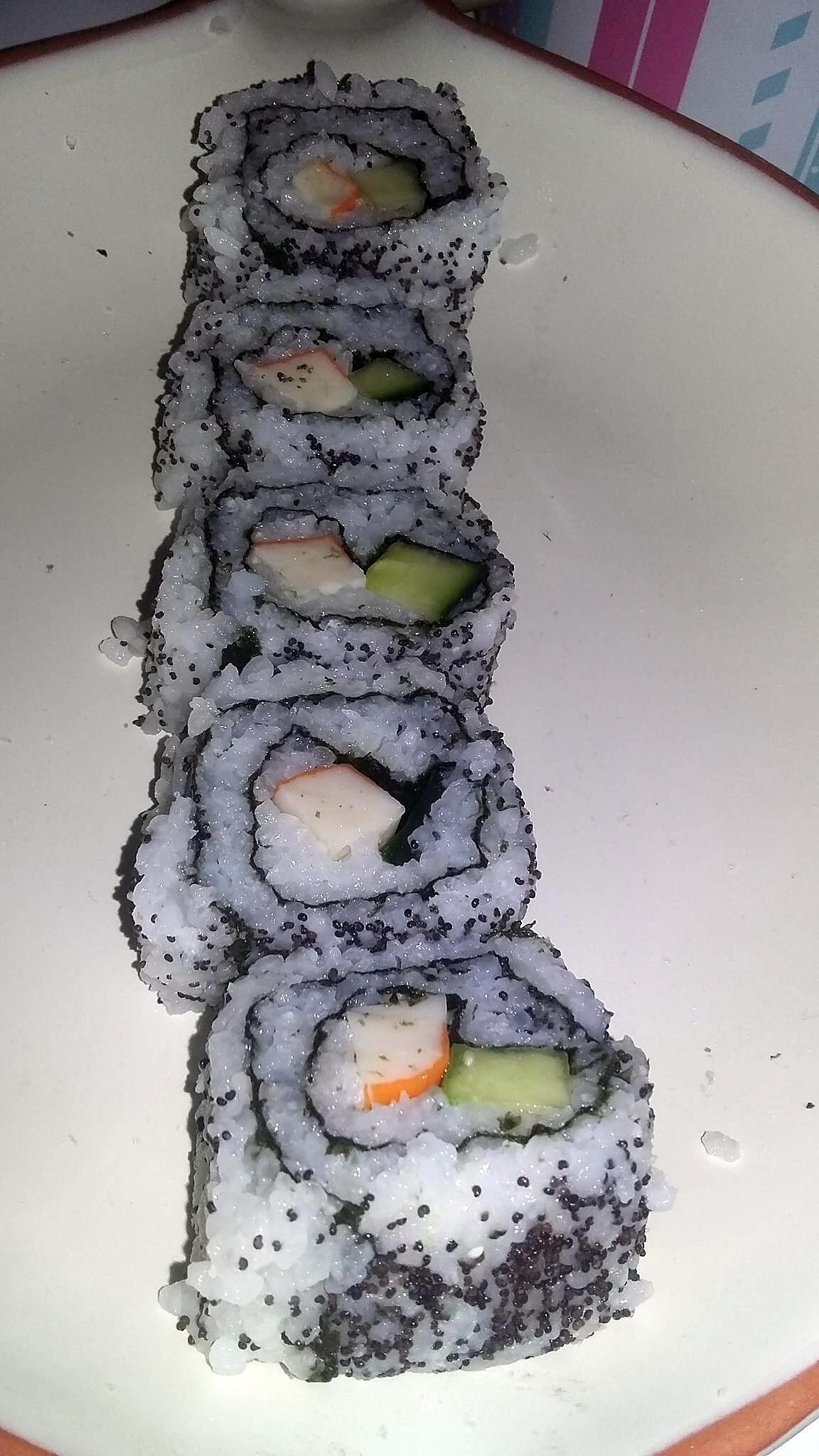 recette Uramaki sushis maison