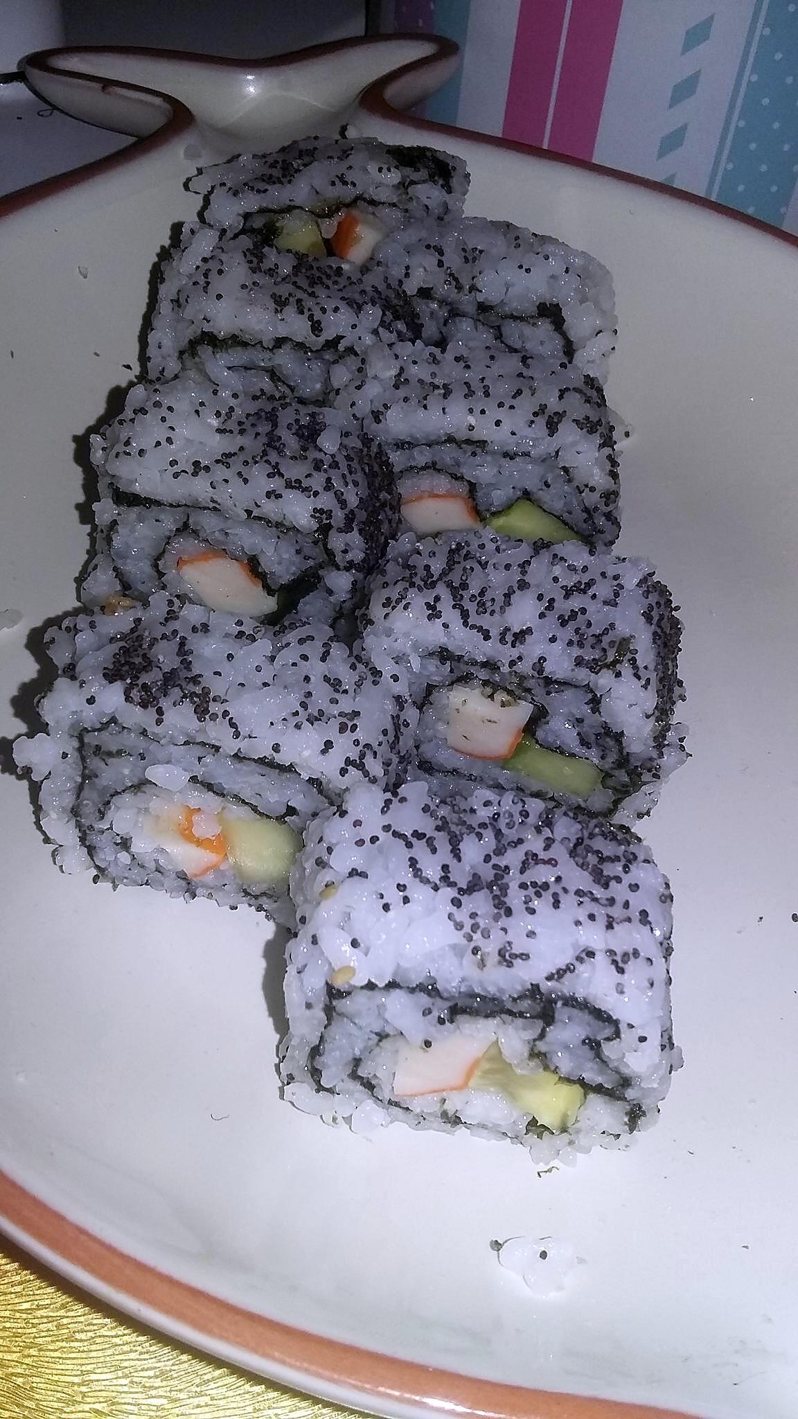 recette Uramaki sushis maison