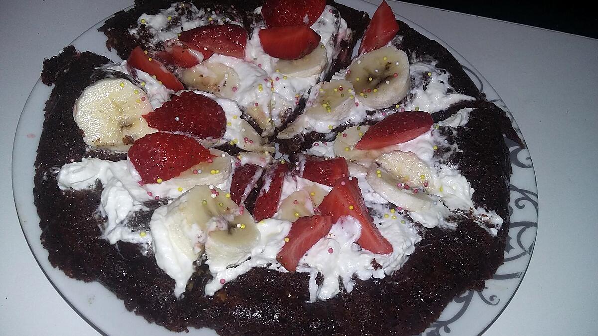 recette Brownies Pizza