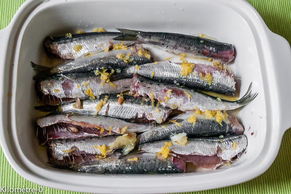 recette Sardines citron anis