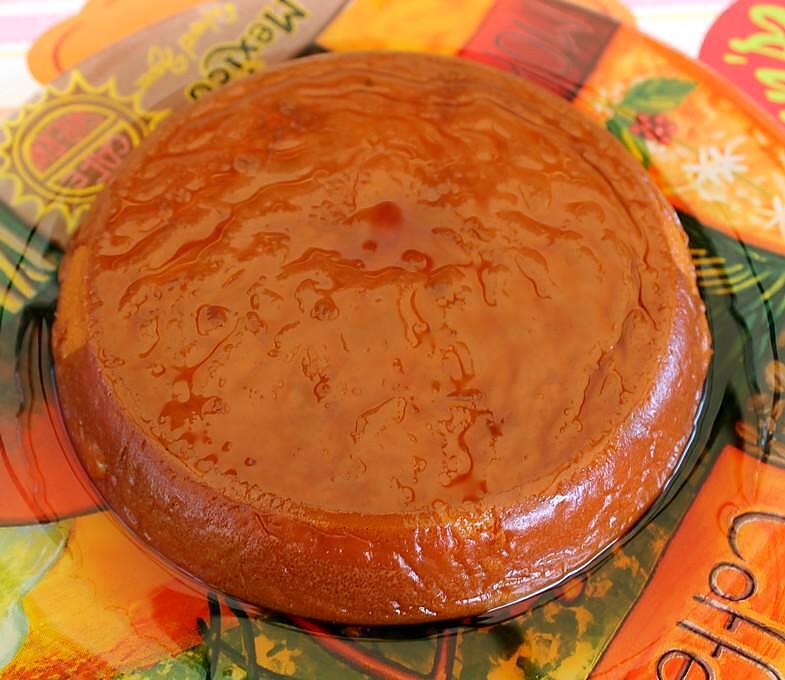 recette FLAN aux ŒUFS au COOKEO