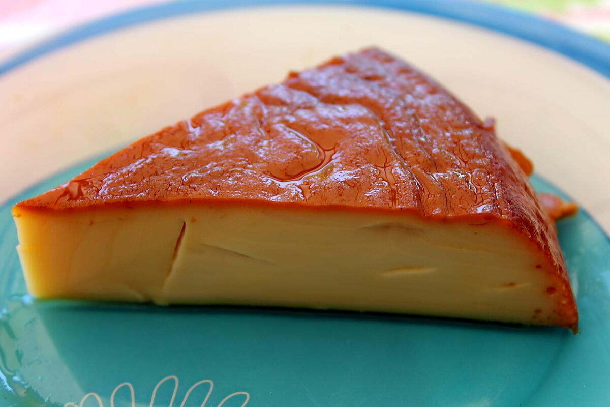 recette FLAN aux ŒUFS au COOKEO