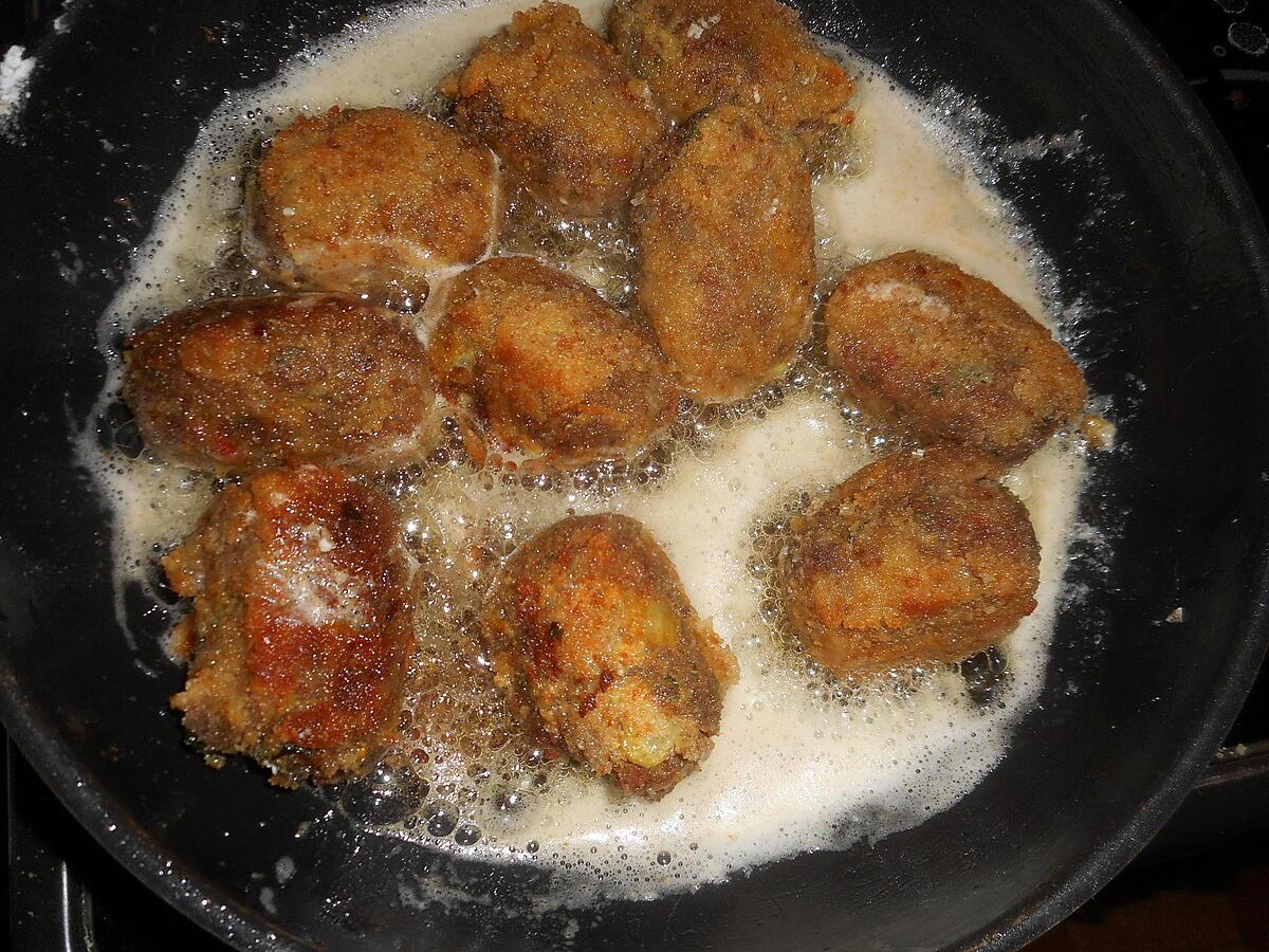 recette Croquette de viande au chorizo