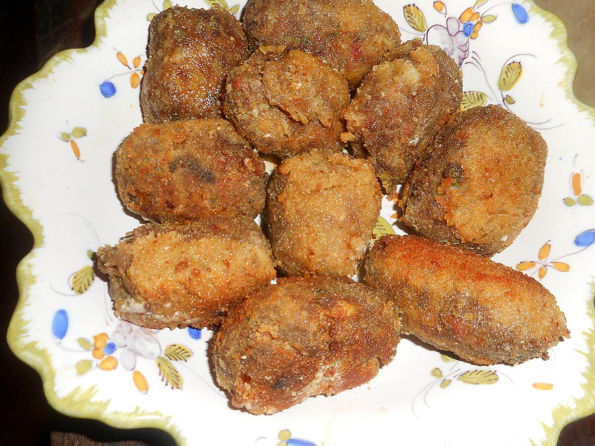 recette Croquette de viande au chorizo