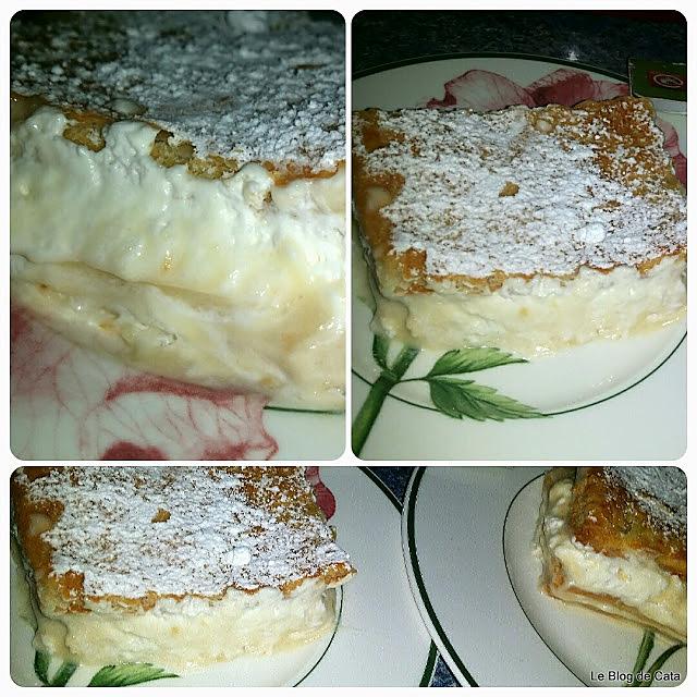 recette Kremšnita- Mille feuille croate / slovène