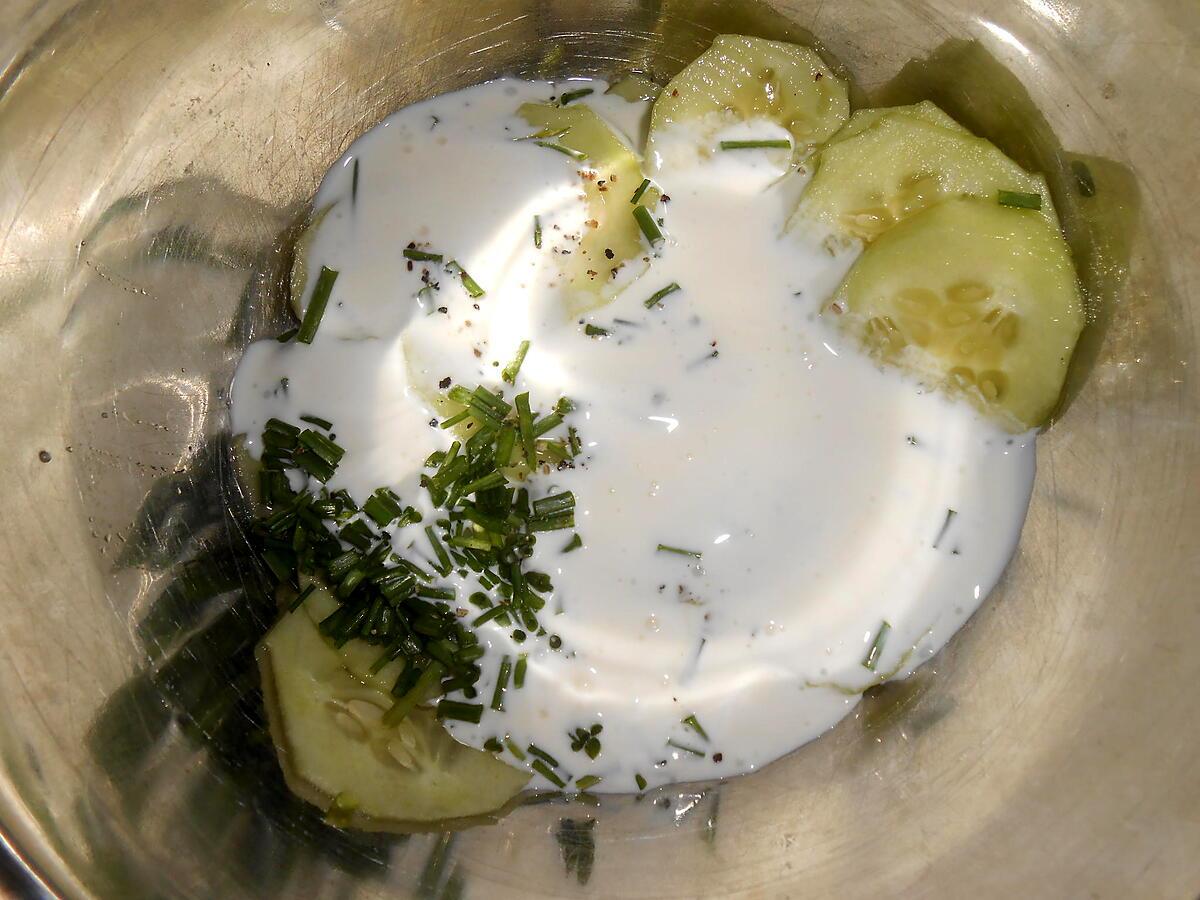 recette UNE SALADE GOURMANDE POUR CE SOIR