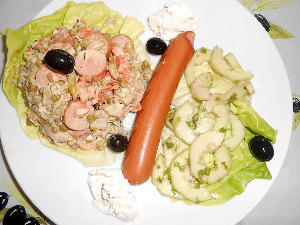 recette UNE AUTRE PETITE ASSIETTE COMPOSEE