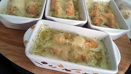 recette Quenelles de saumon sauce au citron gratiné