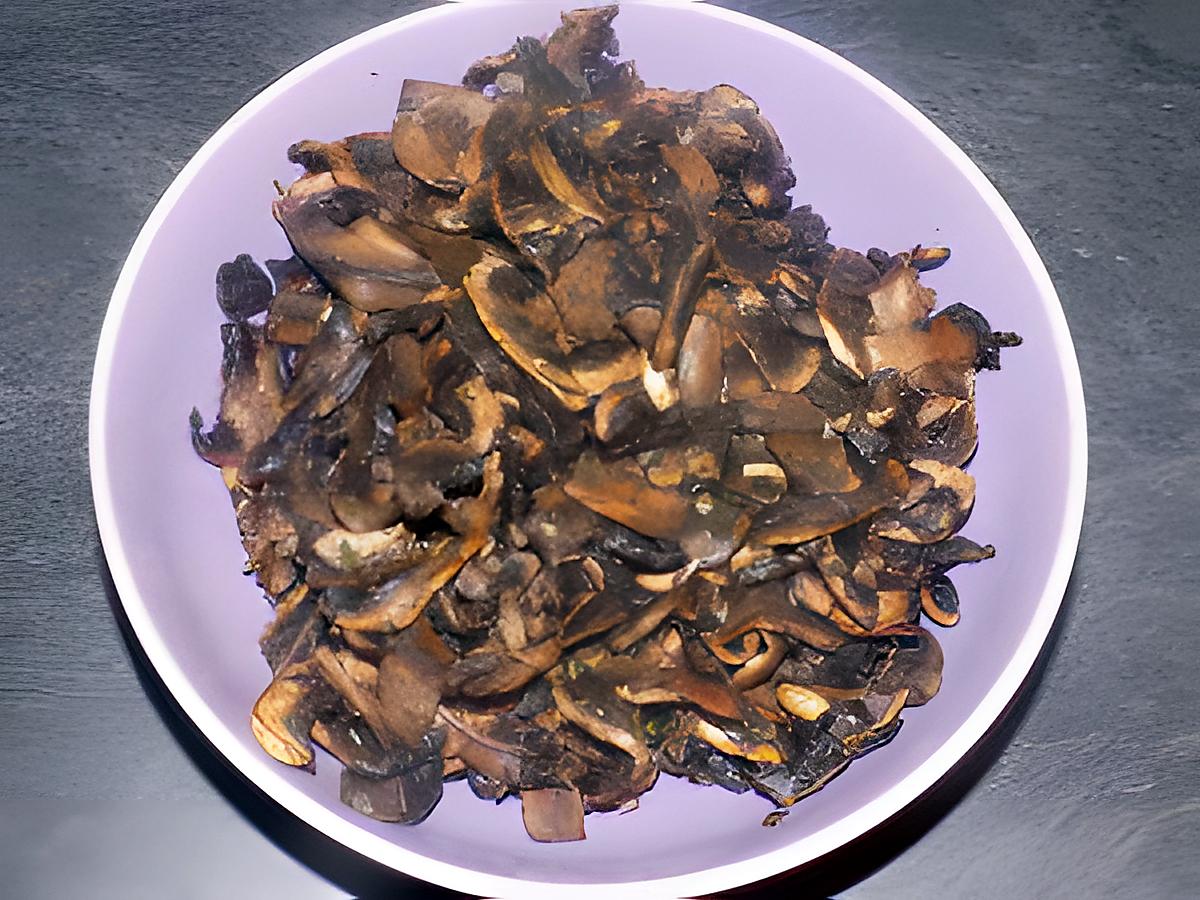 recette Poélee de champignons (compatible dukan)
