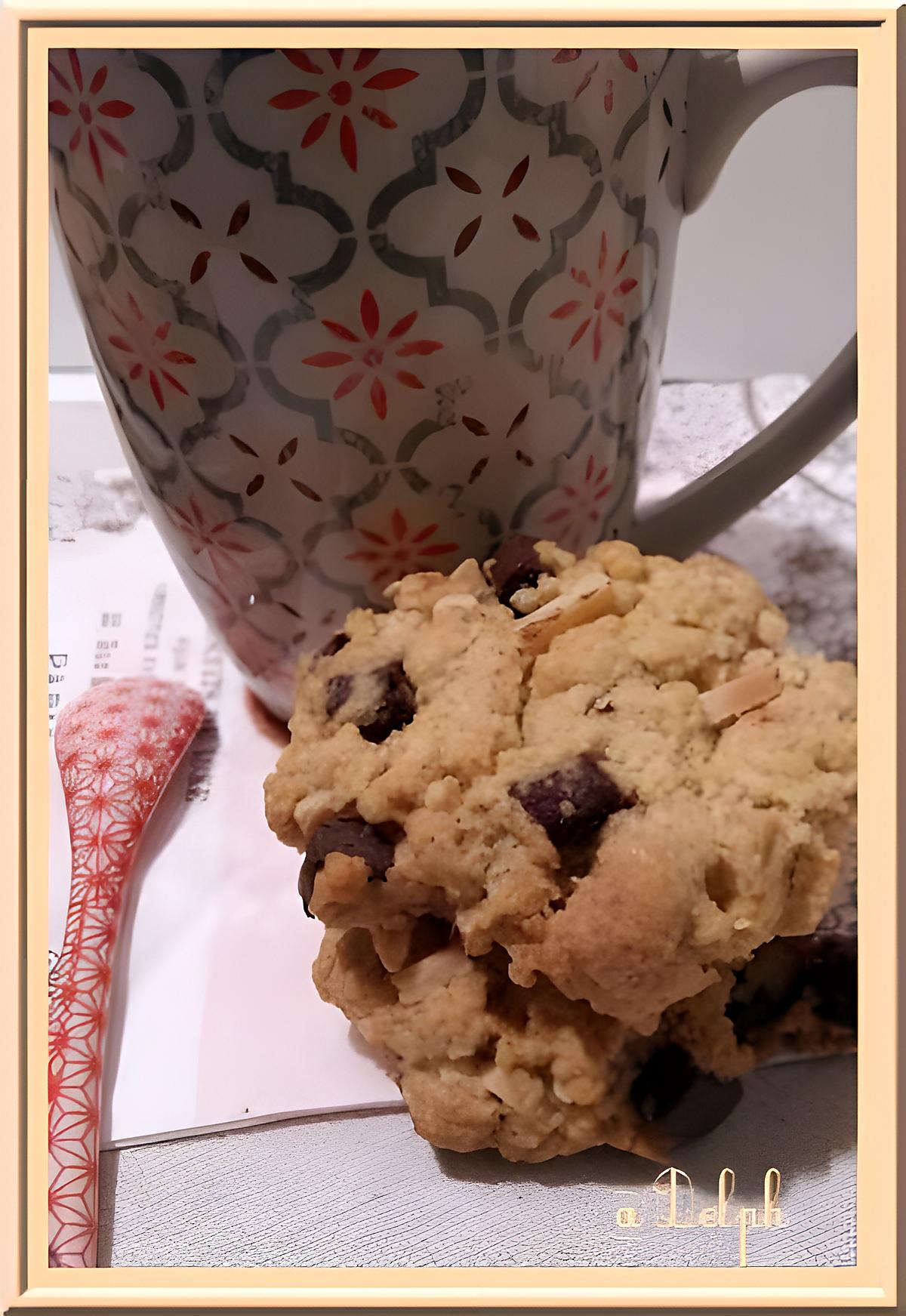 recette Cookies croustillants à la purée d'amande