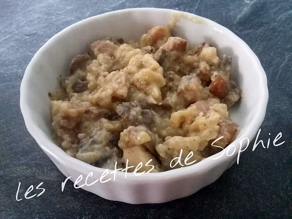 recette SAUCE BOUCHÉE À LA REINE