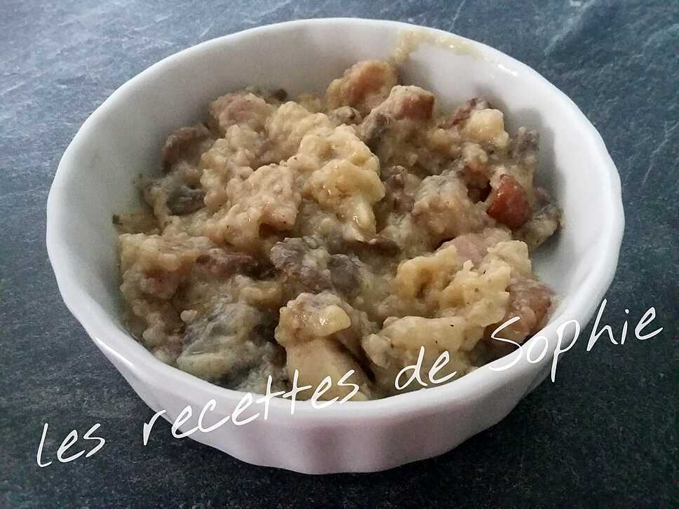 recette SAUCE BOUCHÉE À LA REINE