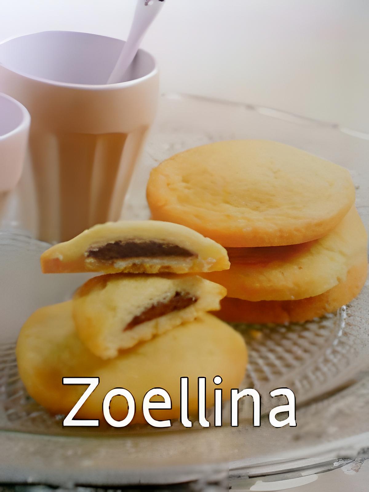 recette sablés fourrés au chocolat