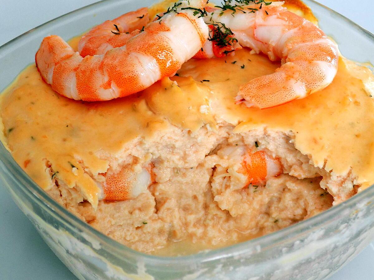 recette Terrine de saumon et crevettes (compatible dukan)